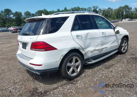 2017 Mercedes-Benz Gle 350 4Matic из США, поврежденный, VIN 4JGDA5HB8HA929713